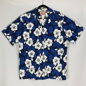 RJC Men's Tropical Hibiscus Hawaiian Shirt